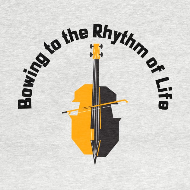 Bowing to the Rhythm of Life Cello by VOIX Designs